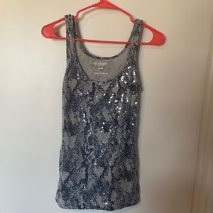 Old navy sequin tank
